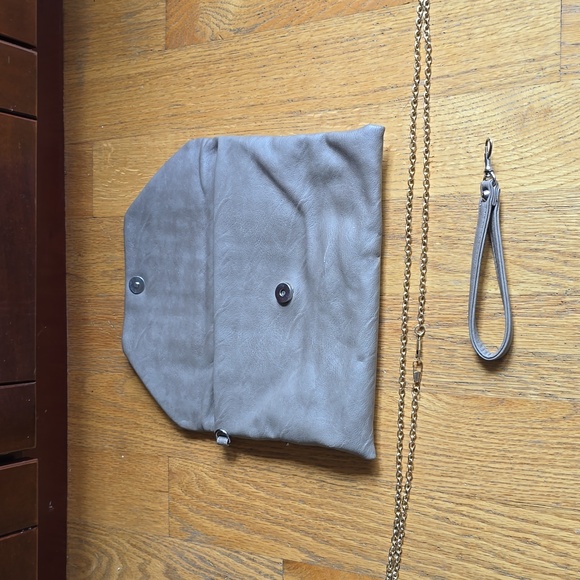 Express Studded Tan Clutch - Picture 4 of 4